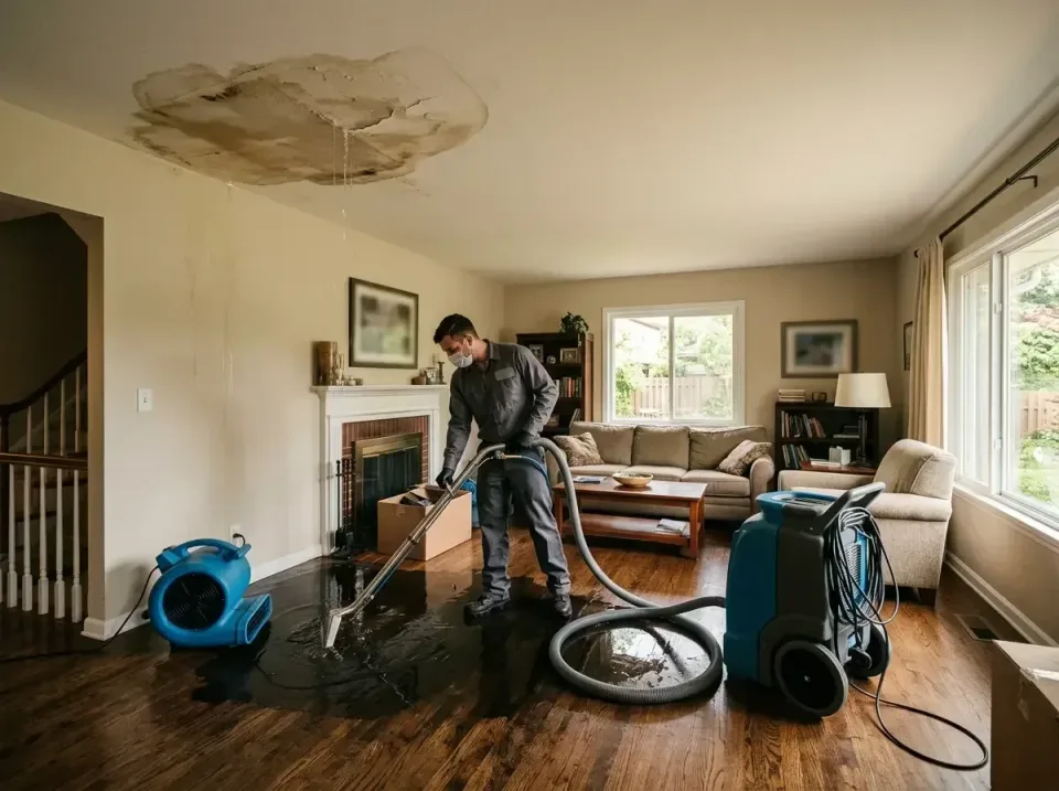 attic-pipe-burst-ceiling-drip-008 — frequently asked questions, Water Damage Restoration & Carpet Care in Oregon